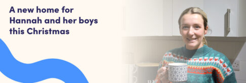 A new home for Hannah and her boys just in time for Christmas